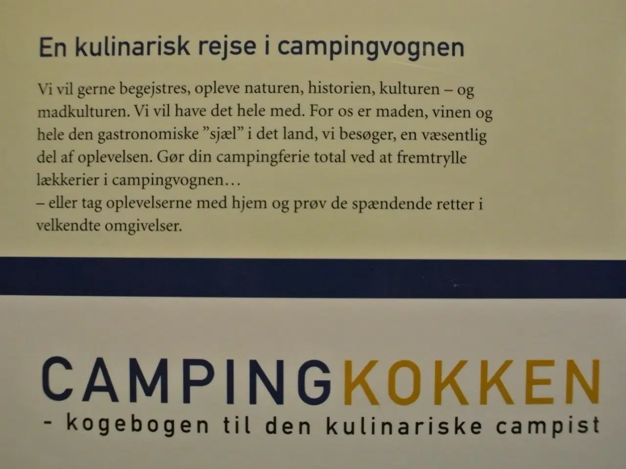 Billede 4 - campingkokken - kogebogen til den kulinariske camp