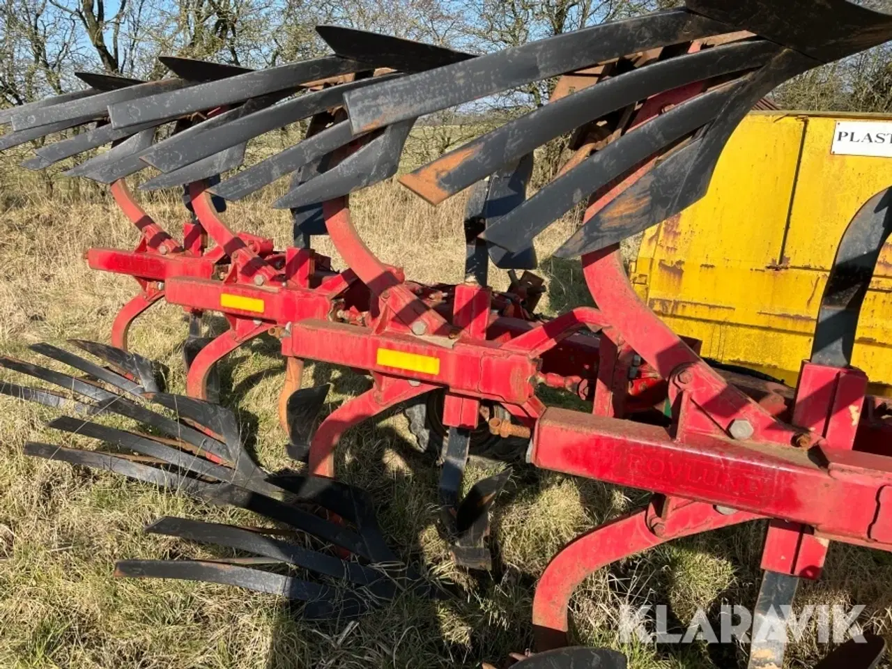 Billede 8 - Plov 5 + 1 furet Bovlund Regent GA 600 CX NS riste vendeplov