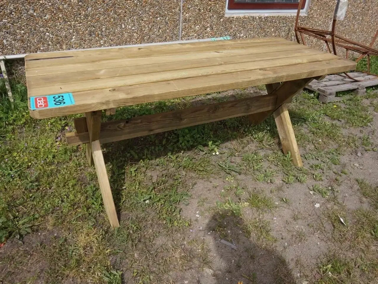 Billede 2 - Hortus Authentic havebord 72 x 177 x 76 cm