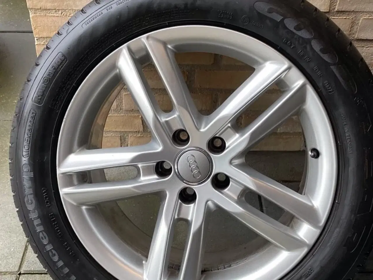 Billede 1 - 18” Audi A6 fælge (originale) med dæk