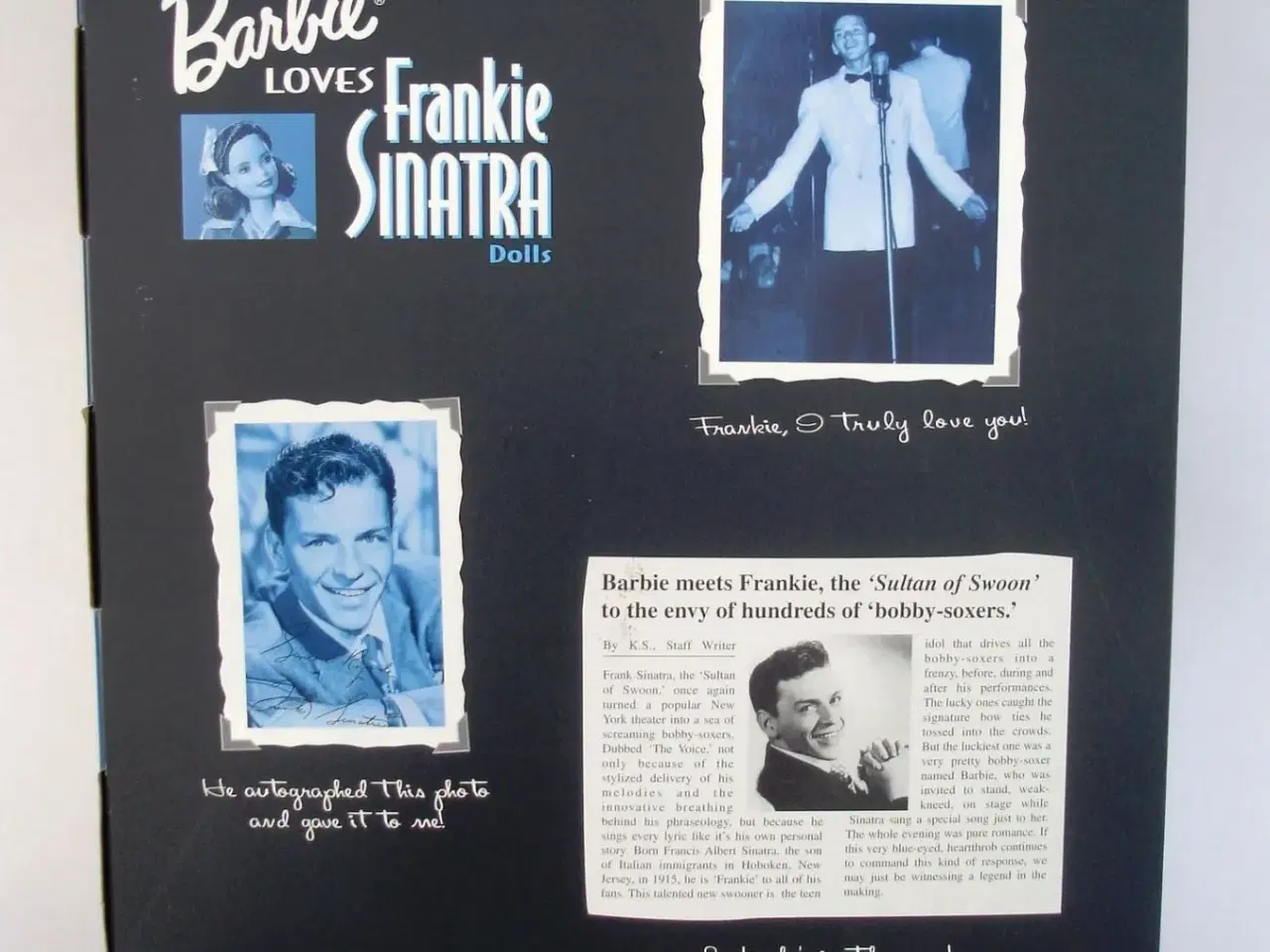 Billede 4 - Barbie loves FRANK SINATRA dukke