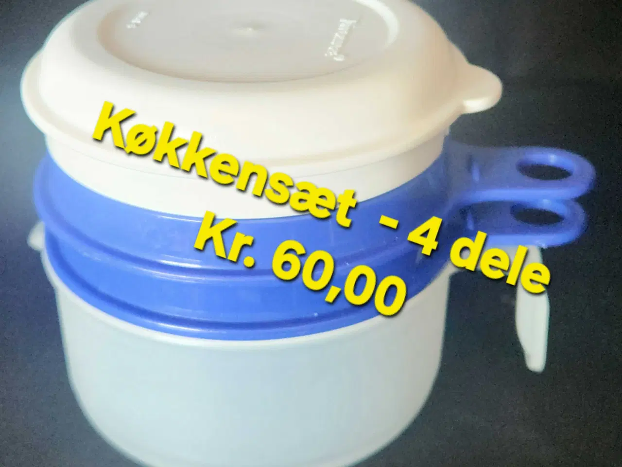 Billede 1 - Tupperware Køkkensæt 4 dele