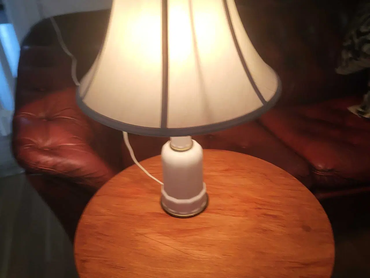 Billede 1 - Heiberg lampe med skærm 