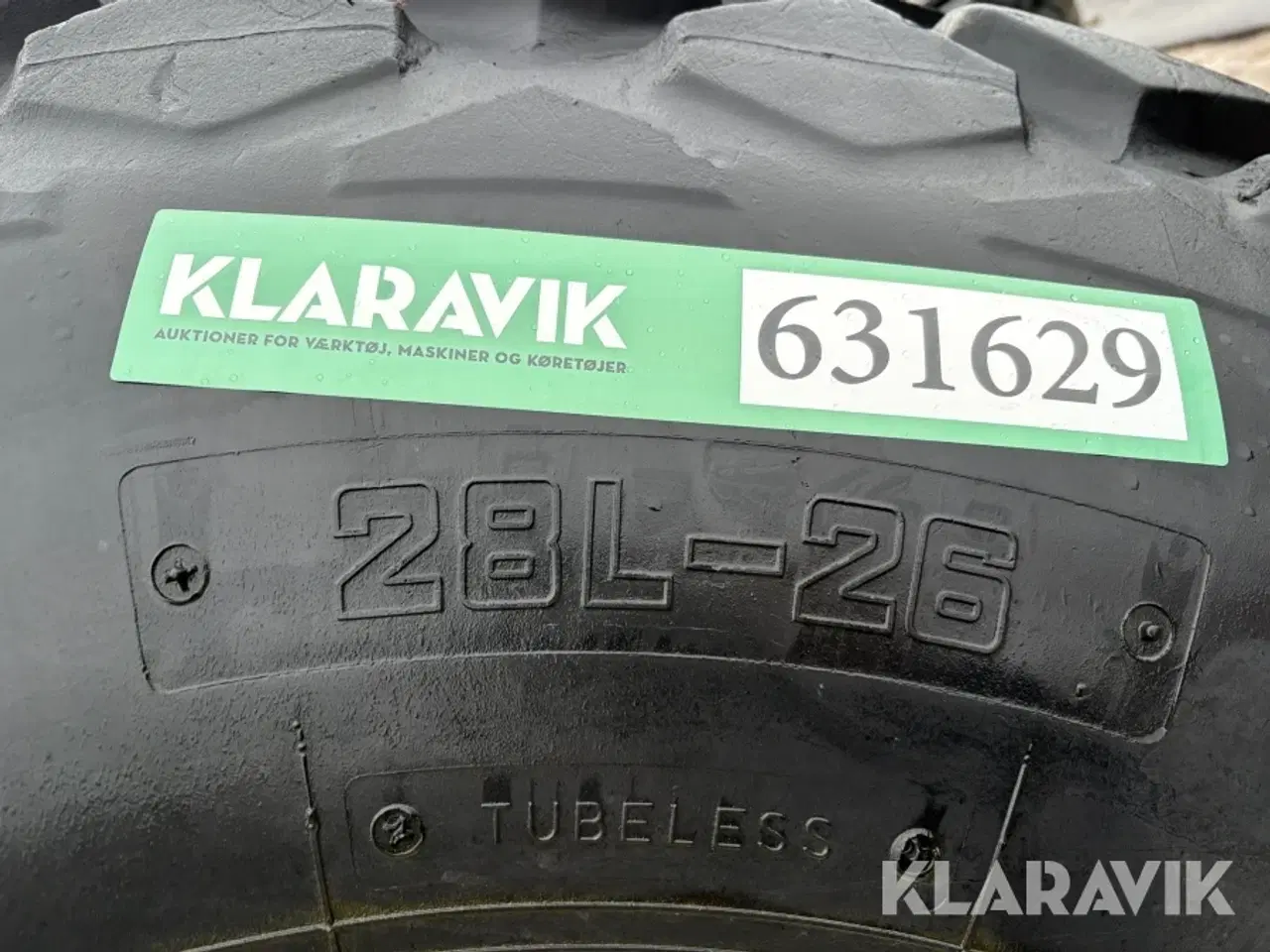 Billede 5 - Landbrugsdæk + følg Alliance 28L-26 A-330 B-61 - 2 styk