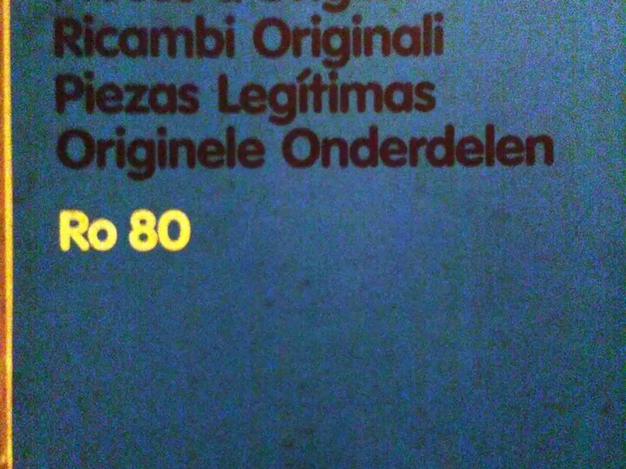 Billede 1 - NSU RO 80, Original Teile.