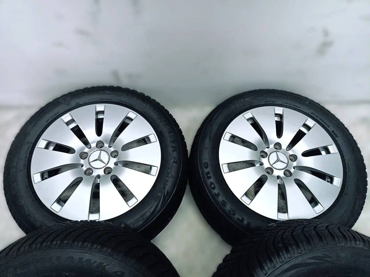 Billede 4 - 5x112 16" ET38, nav 66,6ø Mercedes vintersæt TPMS