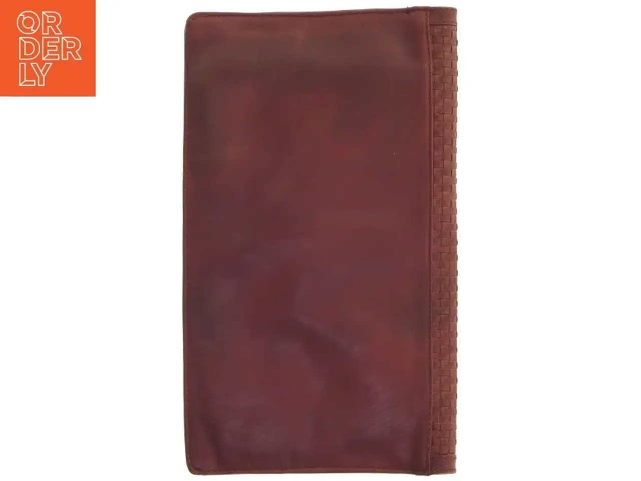 Billede 2 - Flet Læder Clutch Taske(str. 29 x 17 cm)