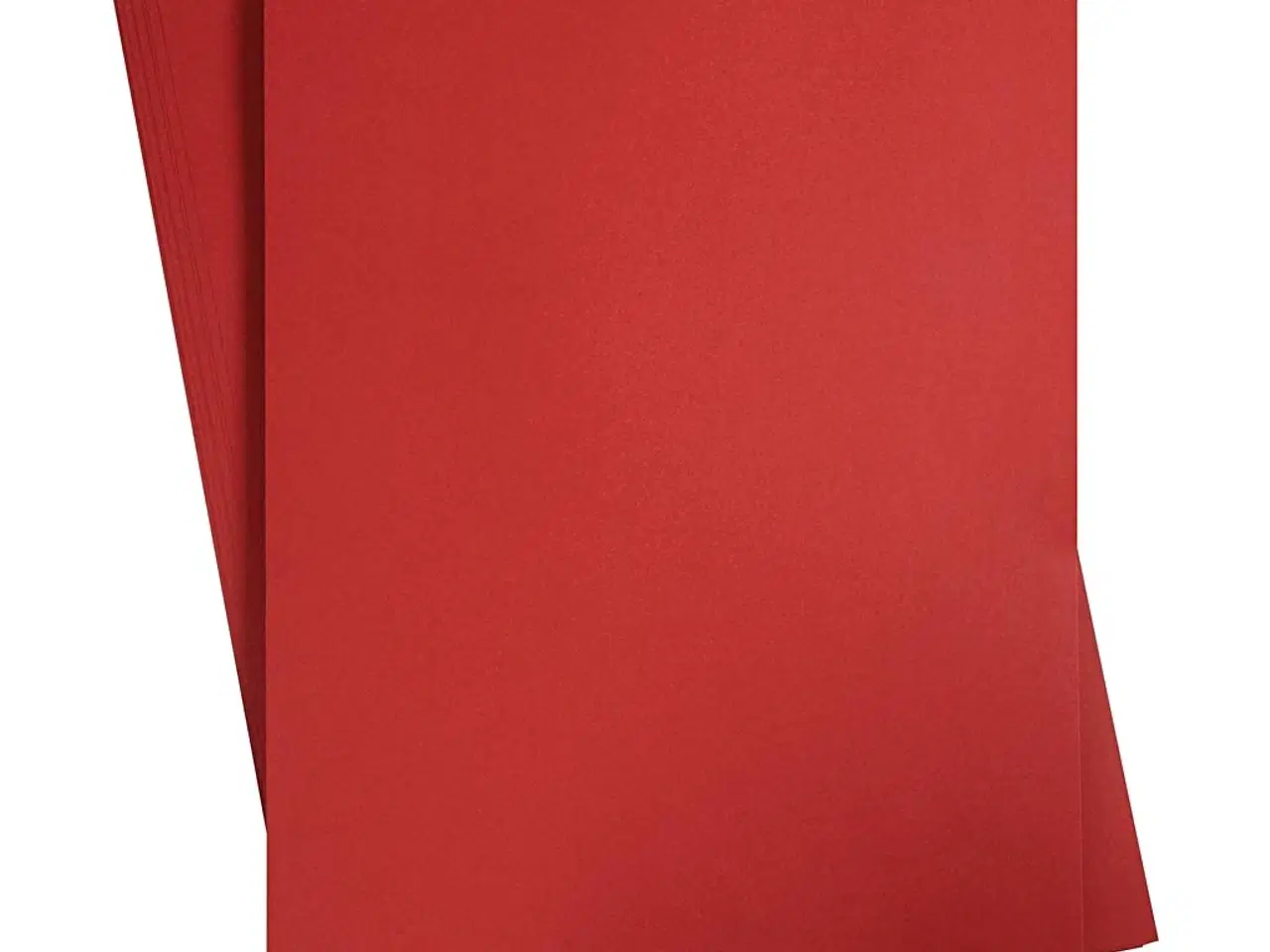 Billede 1 - Mørk Rød A2 Karton 180g - 10 Ark til Kreativitet