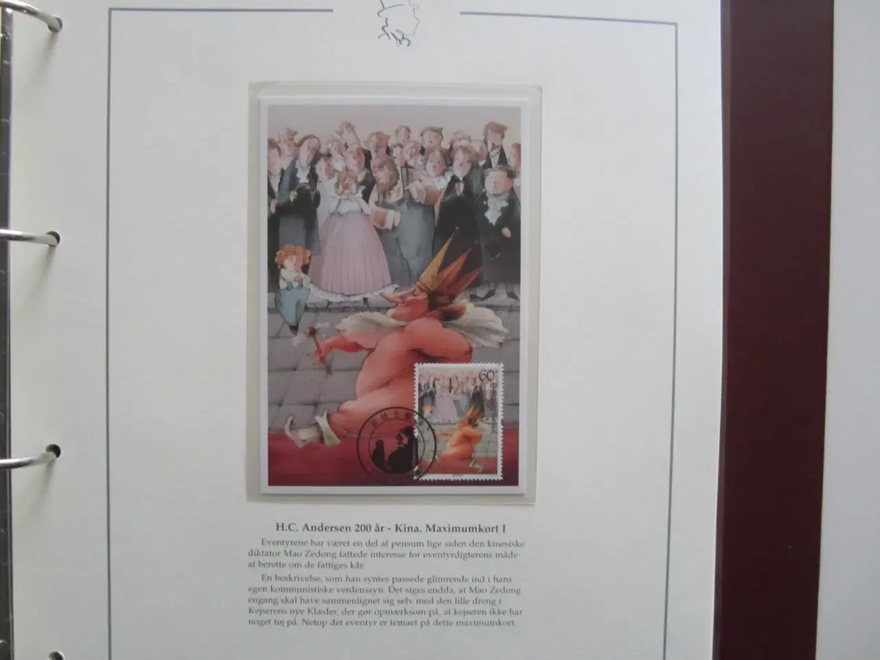 Billede 13 - H.C. Andersen 200 år  frimærke udgivelser
