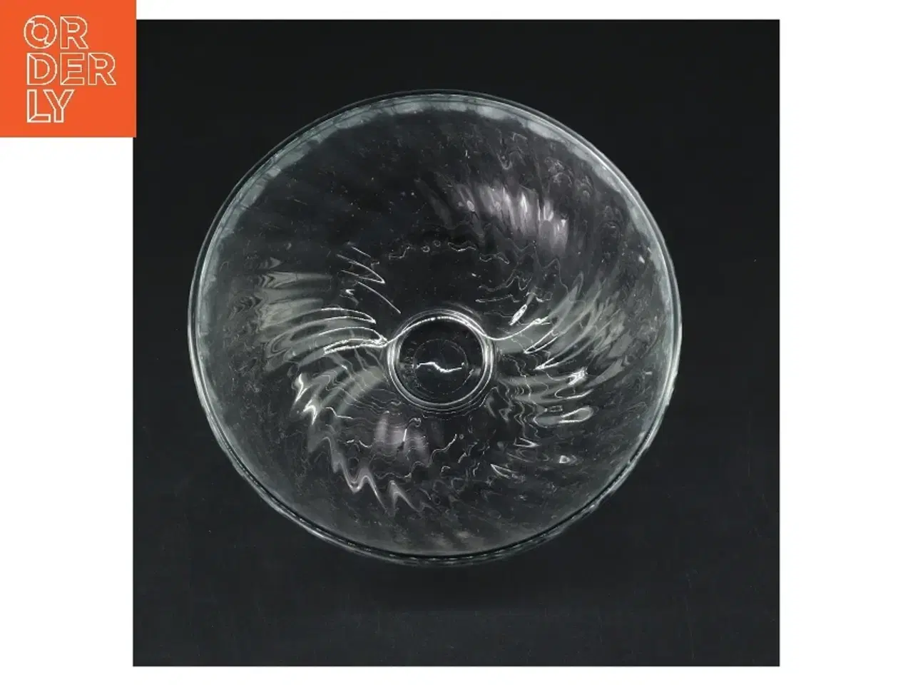 Billede 2 - Glasskål på fod (str. Ø 11,5 cm højde 10 cm)