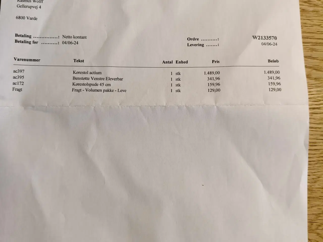 Billede 5 - Brugt kørestol til skolebrug
