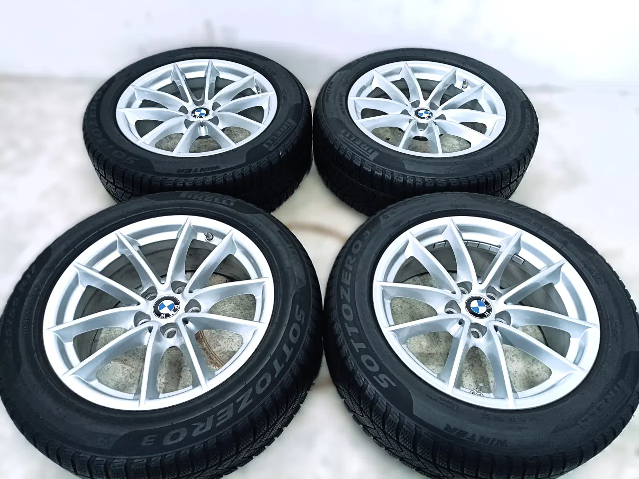 Billede 5 - 5x112 17" ET27 nav 66,6ø BMW vintersæt inkl.TPMS