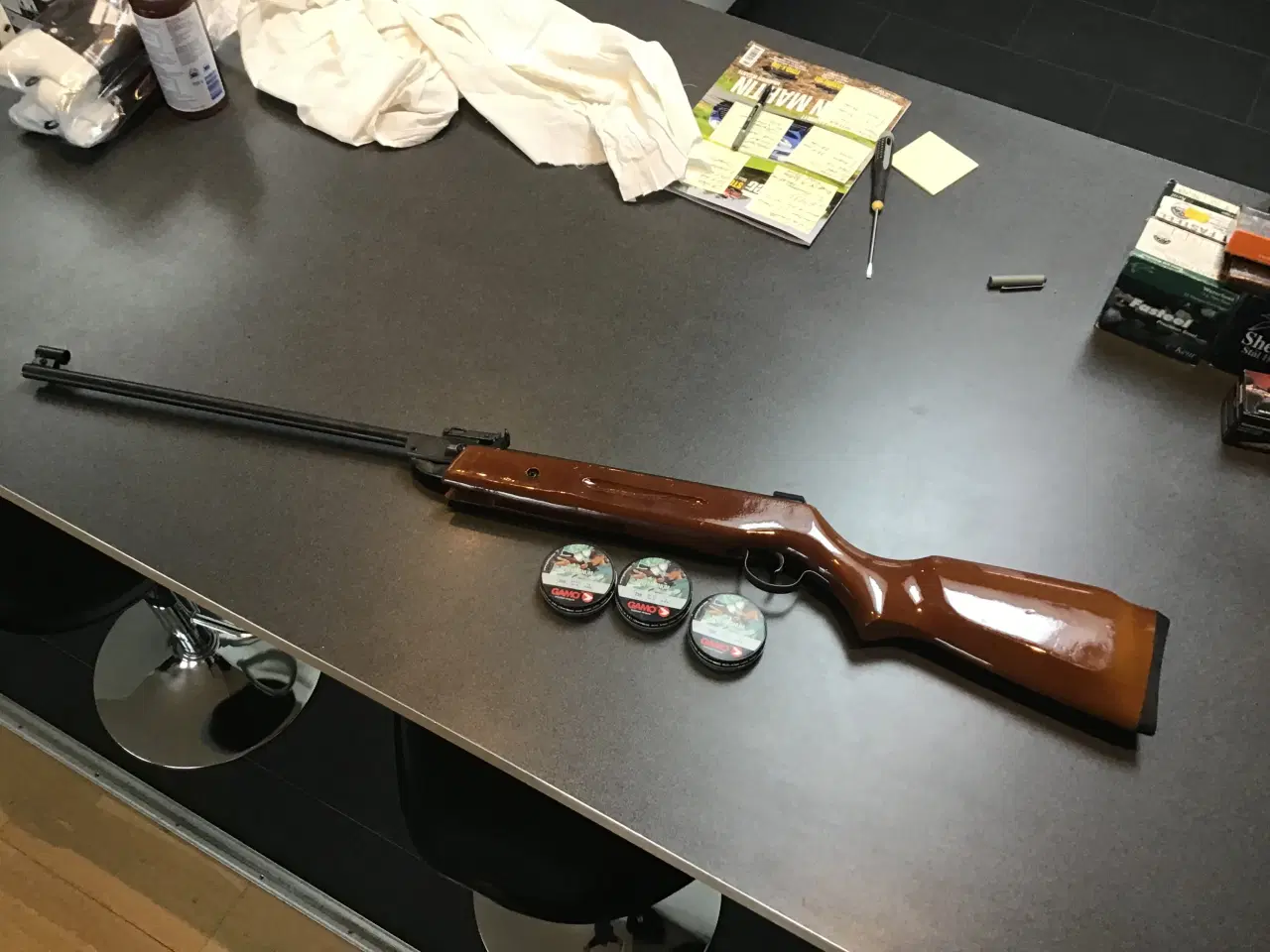 Billede 1 - Luftgevær kaliber 5,5 mm.