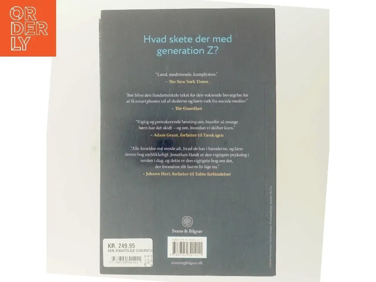Billede 3 - Den ængstelige generation : hvordan vi vendte op og ned på barndommen og skabte en epidemi af mental sygdom af Jonathan Haidt (Bog)
