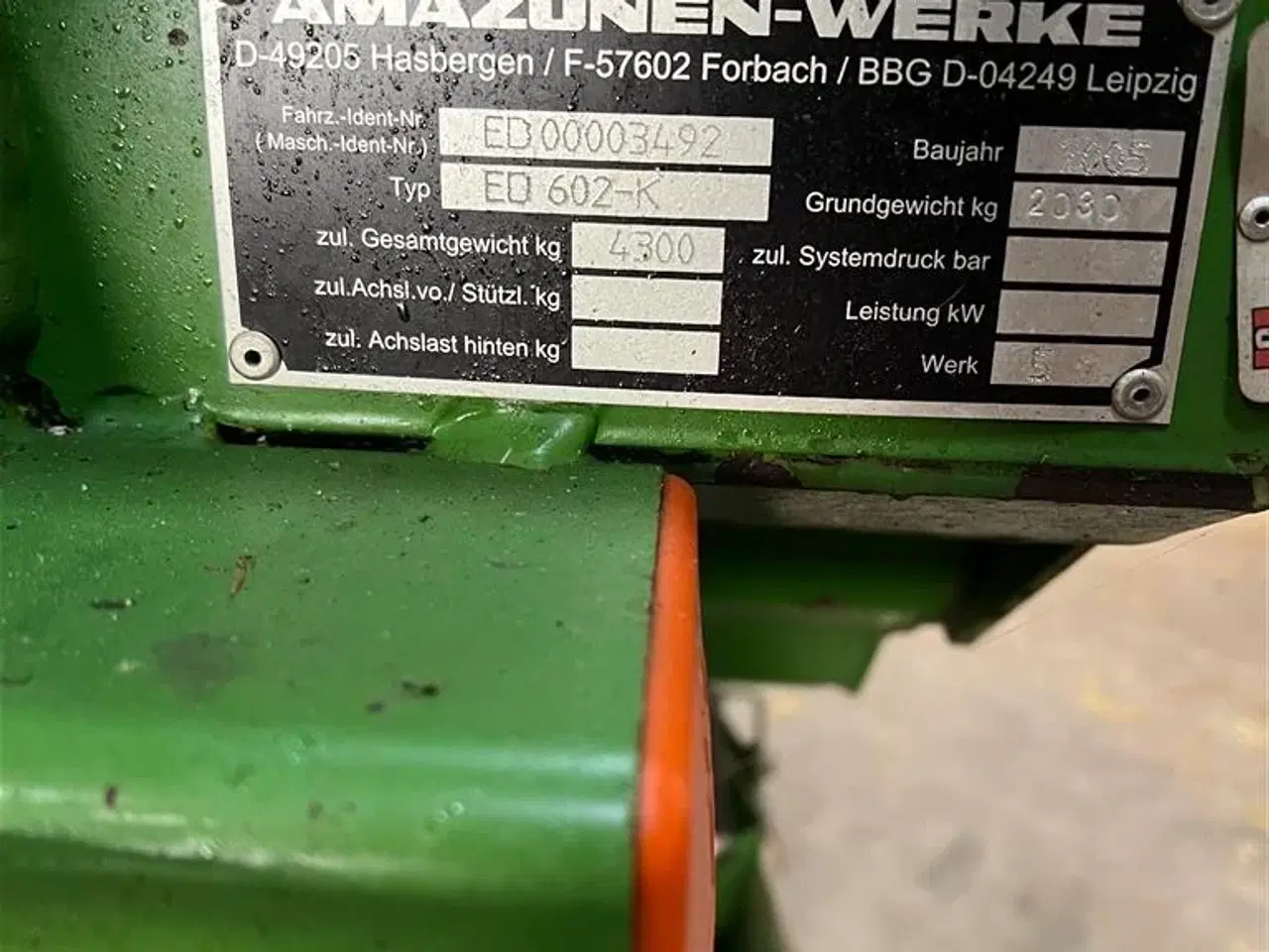 Billede 4 - Amazone ED 602 - K