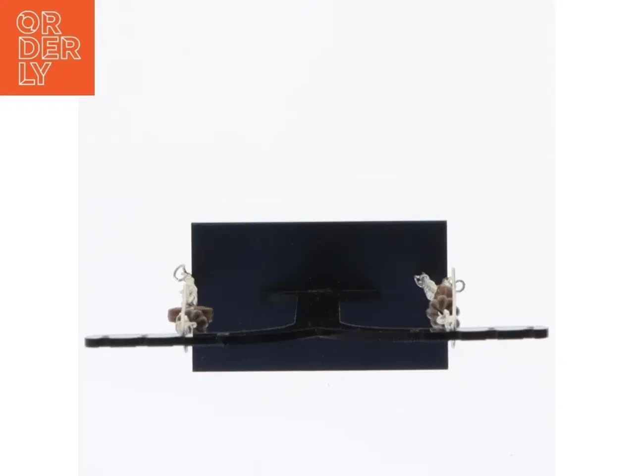 Billede 2 - Øreringe med vedhæng (str. 9 x 1 cm)