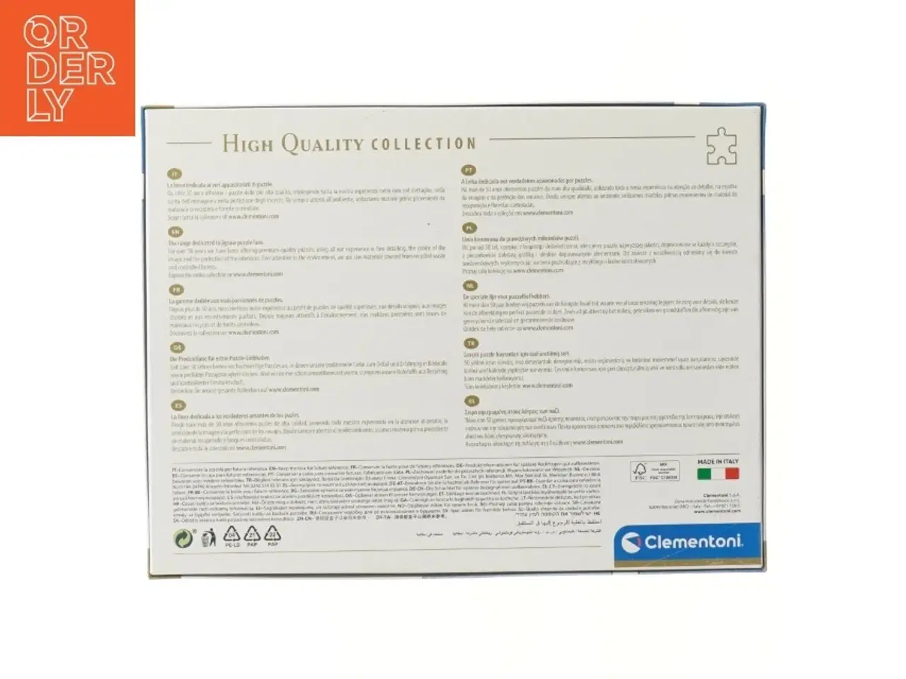 Billede 3 - Justice League puslespil med 1.000 brikker fra Clementoni (str. 1000 brikker cm)