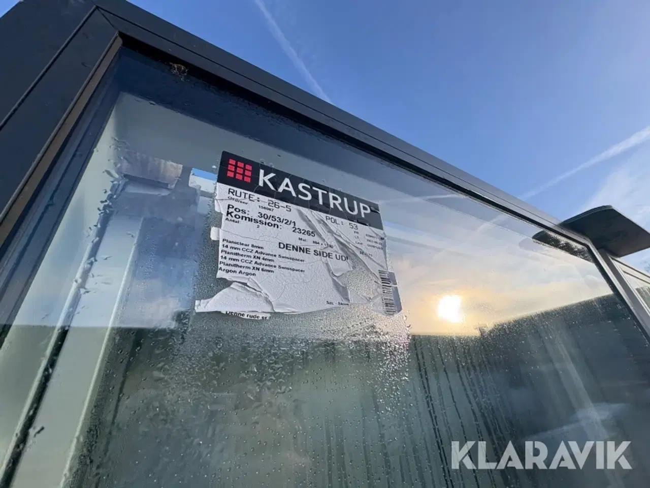 Billede 9 - Glasparti med vindue Kastrup 220x95 cm 1 styk - 3 lags