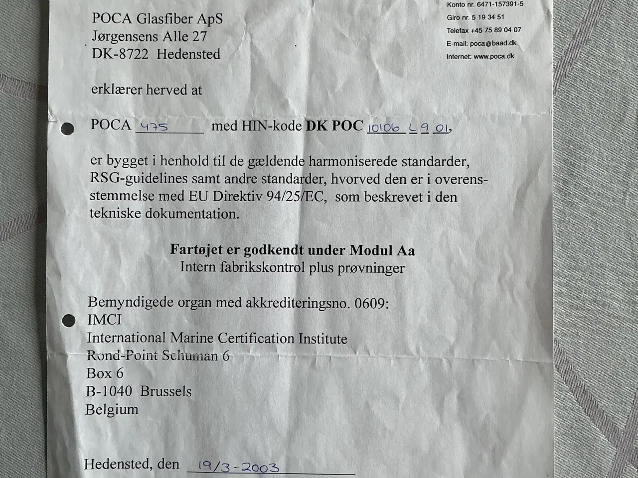 Billede 7 - Poca 475 til salg