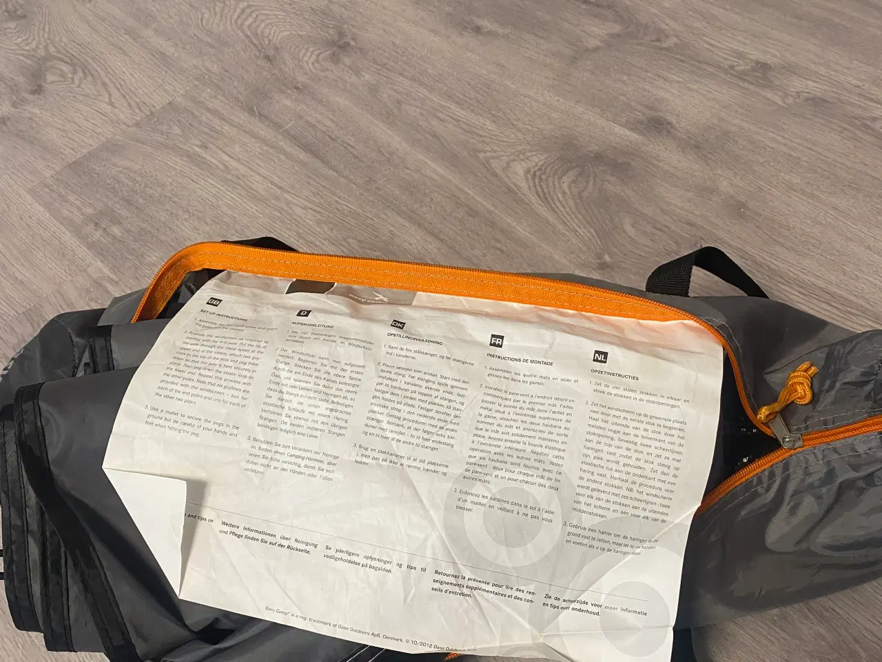 Billede 2 - Easy Camp læsejl