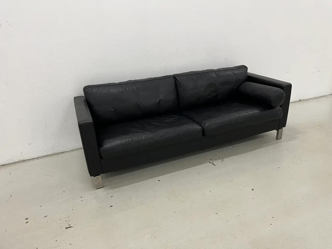 Billede 3 - Mogens Hansen MH321 3 Pers.Sofa i sort premium.