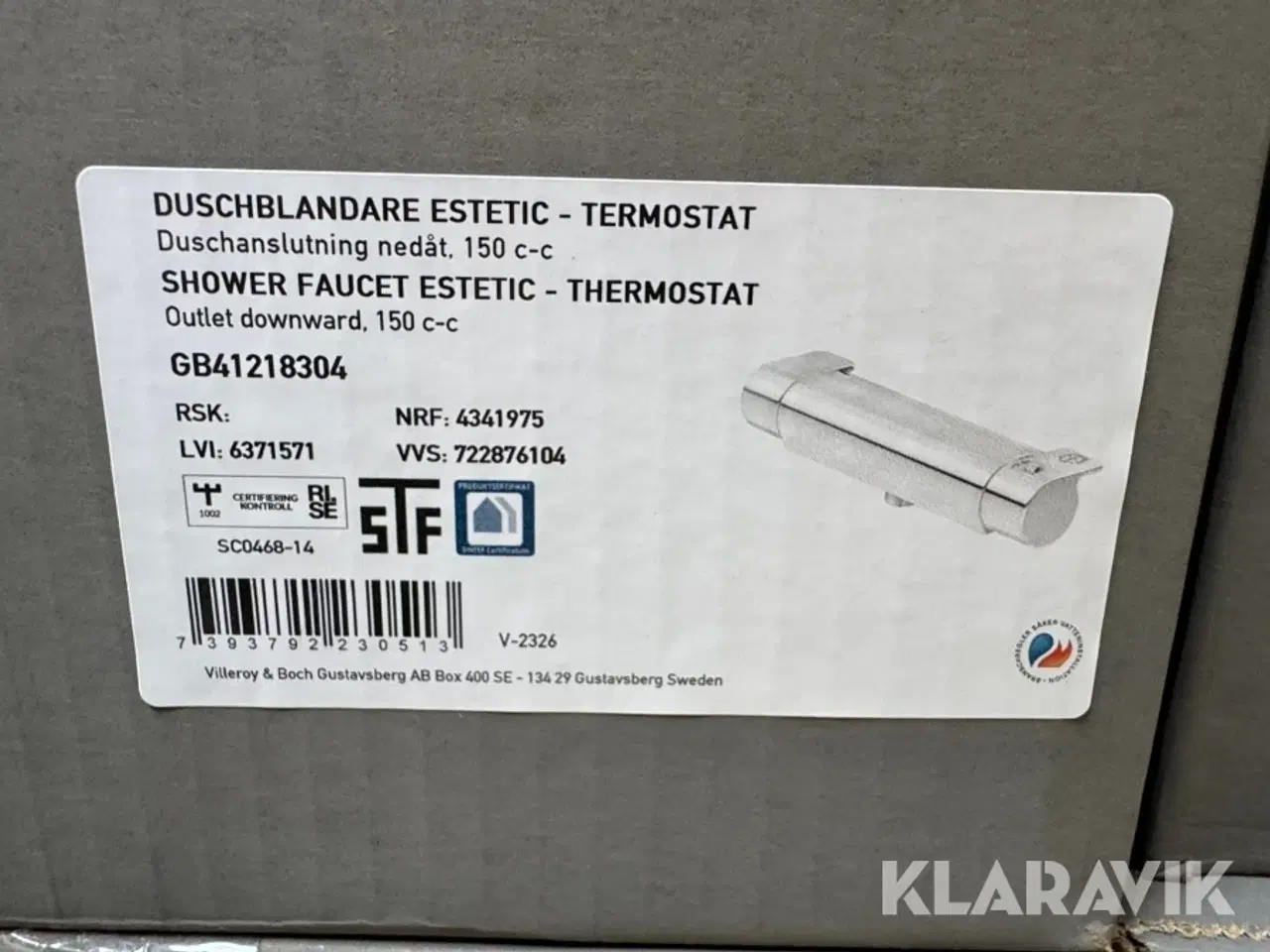 Billede 7 - Blandingsbatterier Duschblandare Atlantic 3 kasser med 6 styks i hver