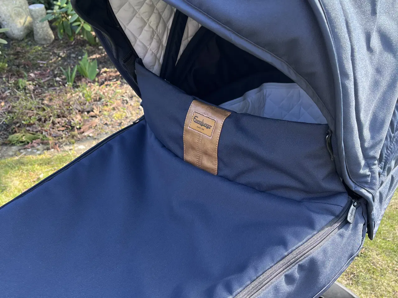 Billede 6 - Emmaljunga NXT90B – navy/cognac, velholdt, 3999 kr