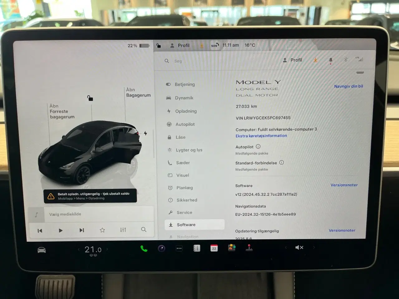 Billede 13 - Tesla Model Y  Long Range AWD