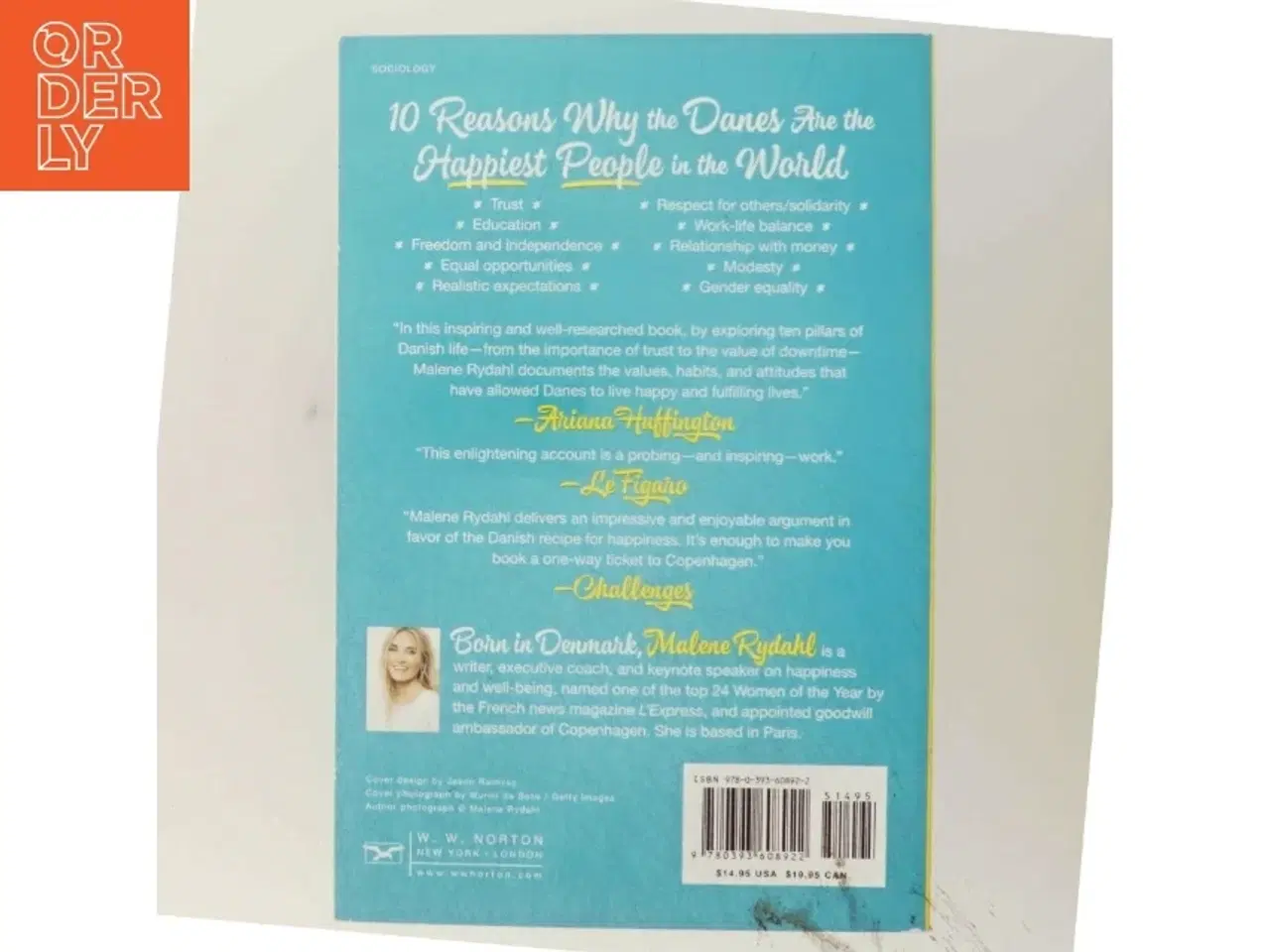 Billede 3 - Happy as a Dane : 10 secrets of the happiest people in the world af Malene Rydahl (Bog)