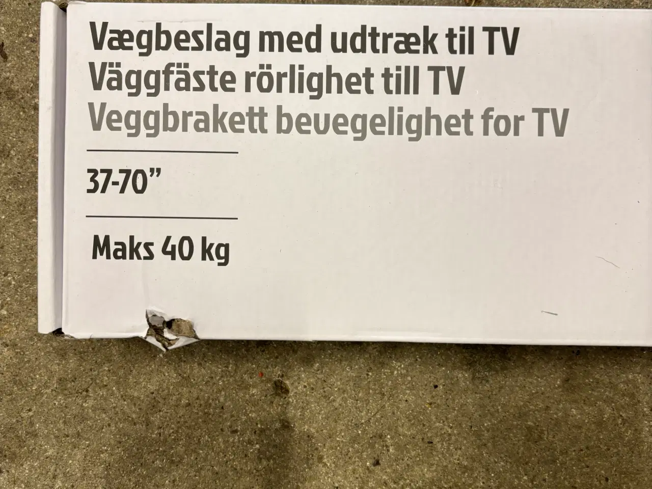 Billede 2 - Vægbeslag til tv