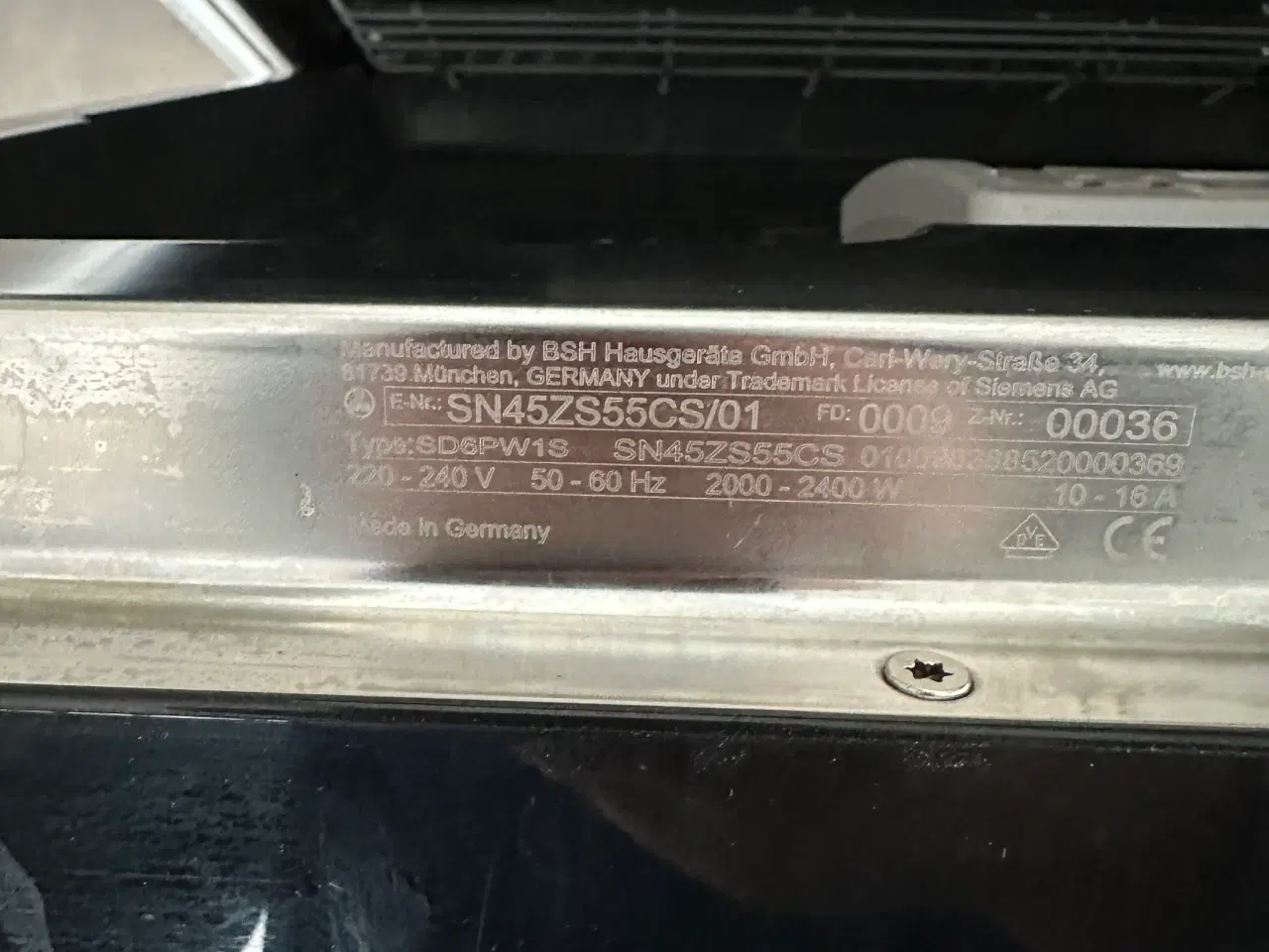 Billede 7 - Opvaskemaskine Siemens IQ500