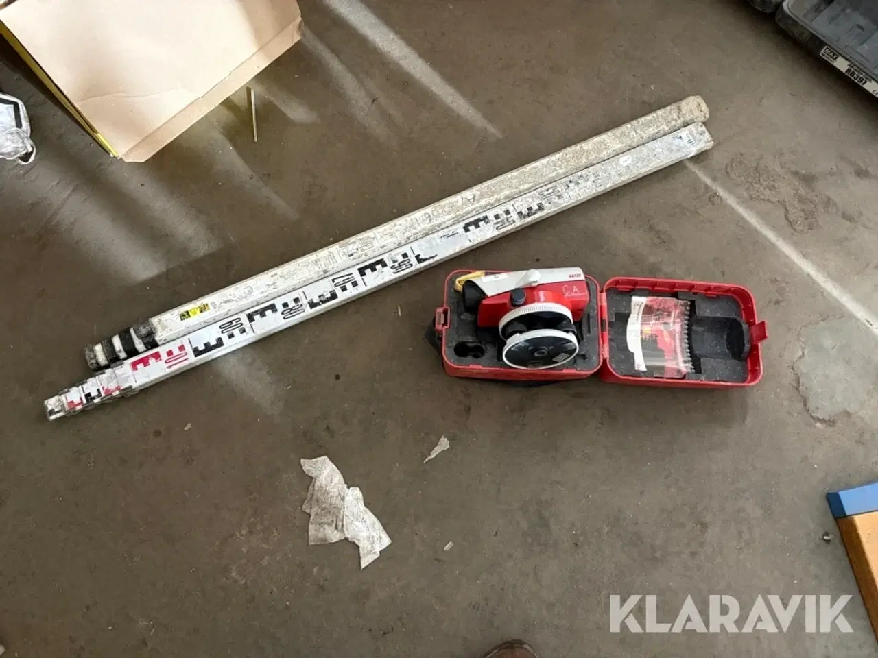 Billede 1 - Nivelleringsapparat Leica NA720 med stadier