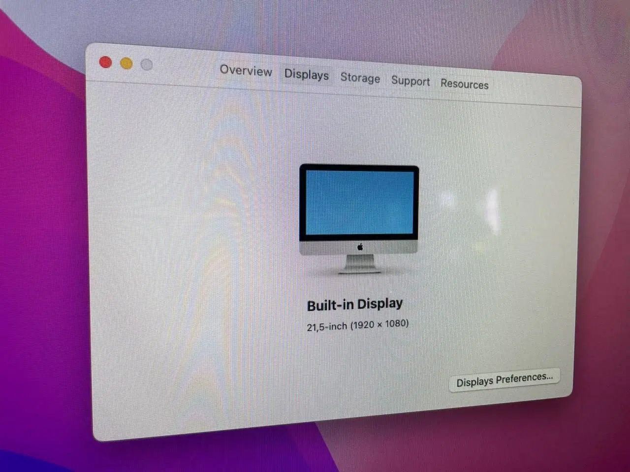 Billede 3 - iMac 21.5” (Late 2015) – 1TB – 8GB RAM