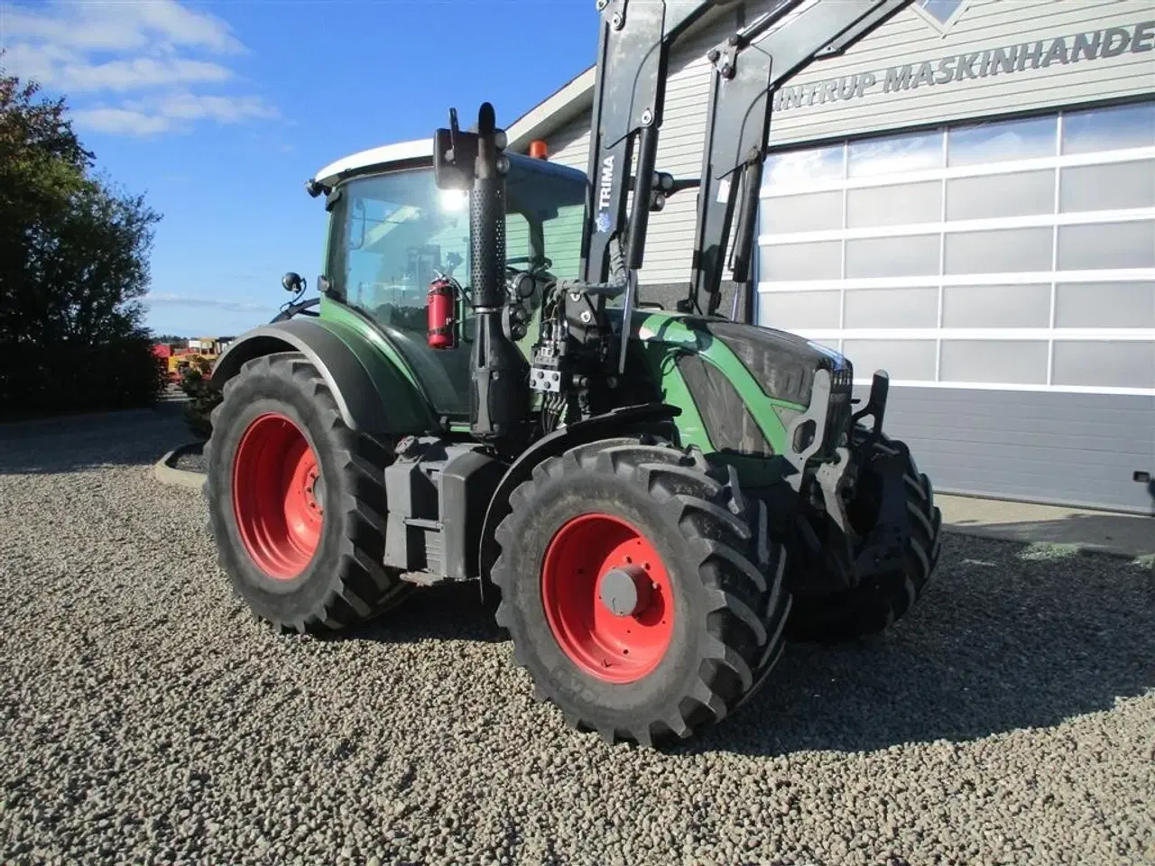 Billede 15 - Fendt 514 Vario med frontlæsser og frontlift