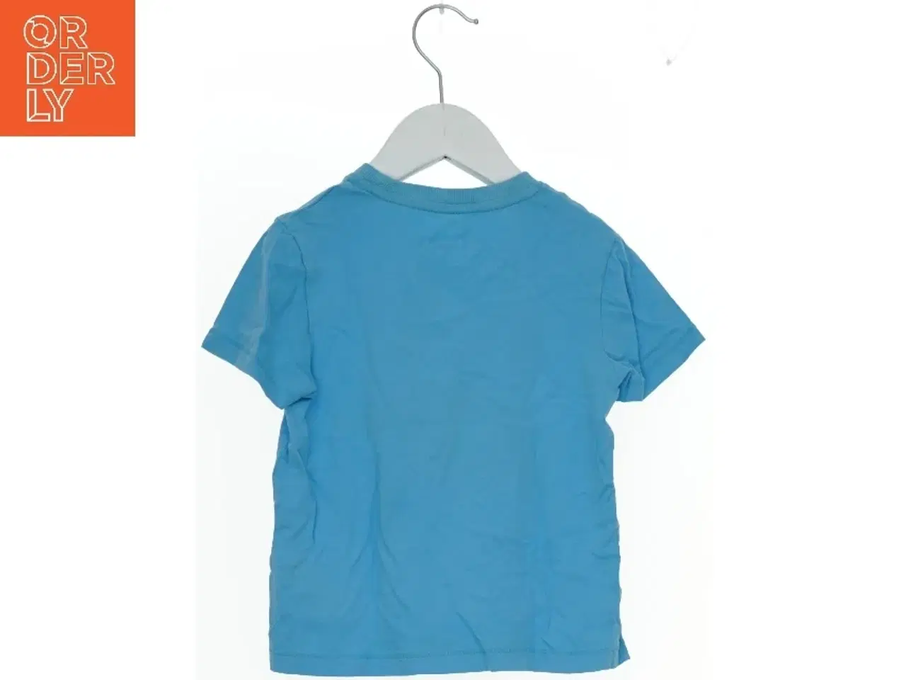 Billede 2 - Blå T-Shirt med Skildpadde Print fra M&S (str. 110)