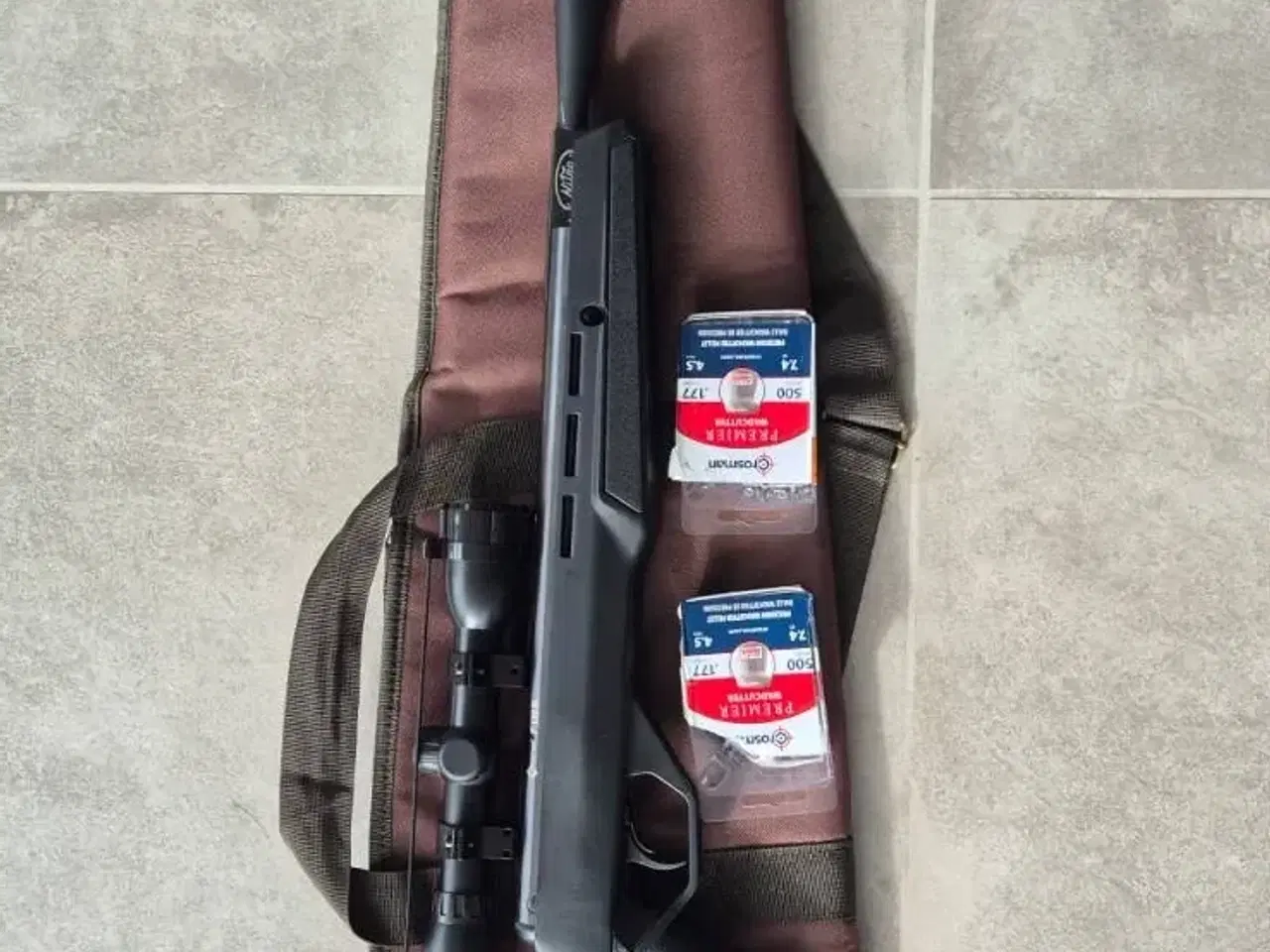 Billede 1 - Crosman Fire m/lyddæmper 4,5mm Luftgevær.