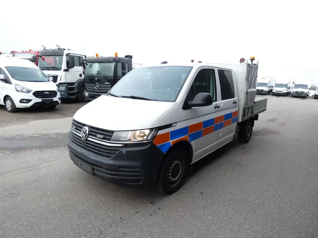 Billede 5 - VW Transporter 2,0 TDI BMT m/alulad u/bagsæde DSG 150HK DobKab 7g Aut.