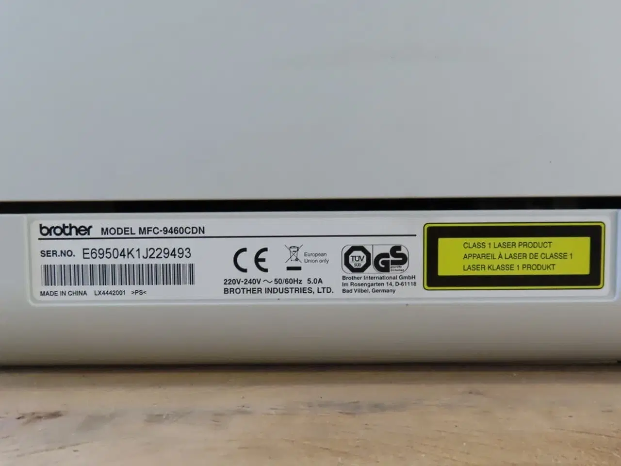 Billede 4 - Printer BROTHER MFC-9460CDN