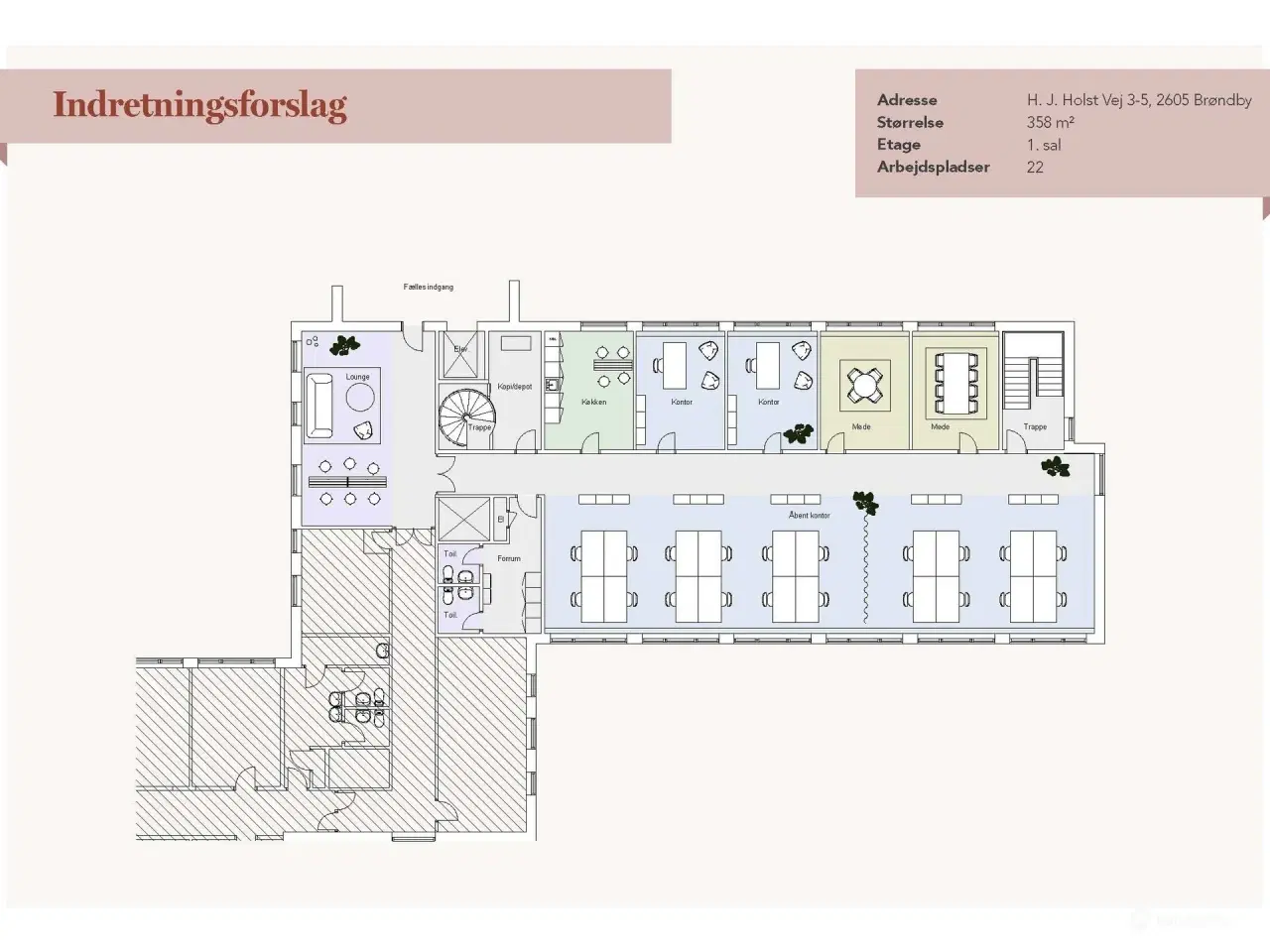 Billede 12 - 396 m² kontor tæt på S-tog