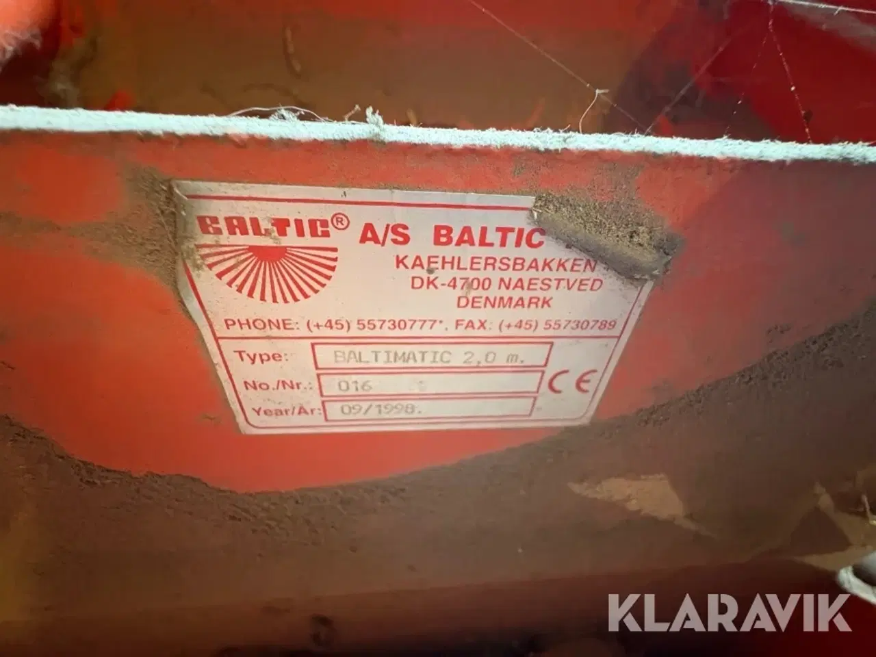 Billede 11 - Fræser Baltic Baltimatic 2,0m