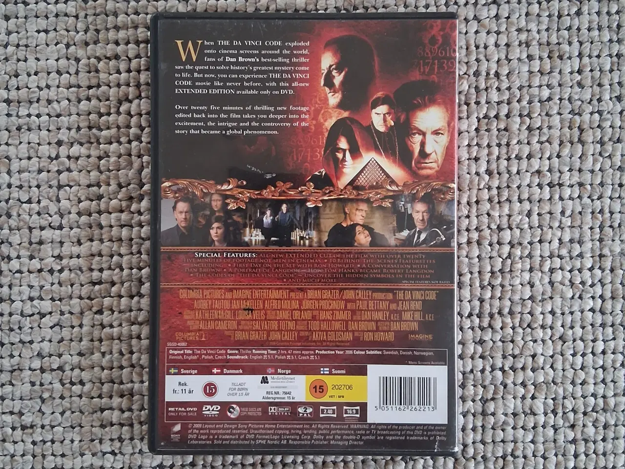 Billede 2 - Da Vinci Mysteriet Dobbelt dvd