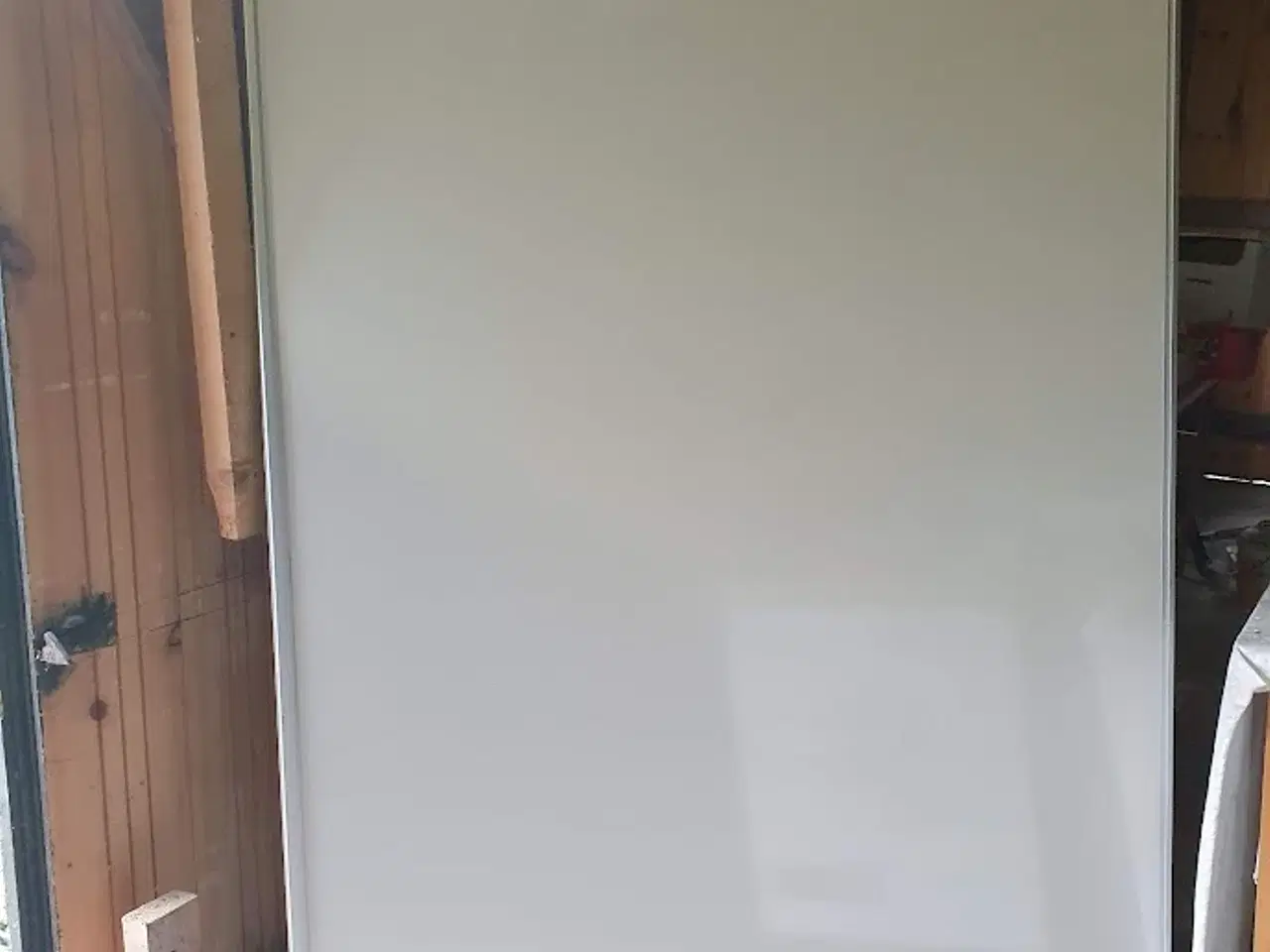 Billede 1 - Stor White board med aluramme 