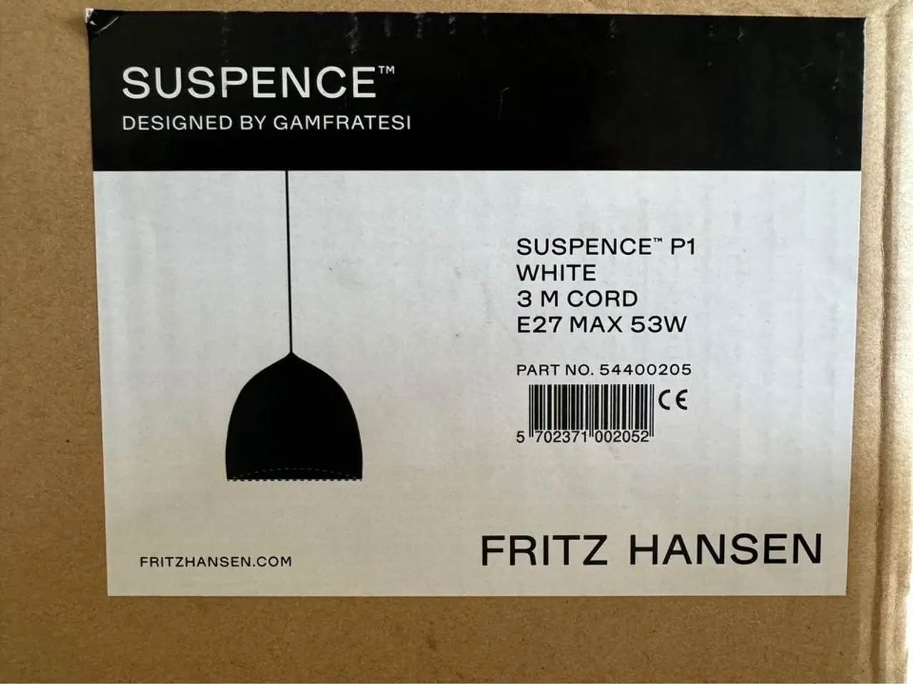 Billede 3 - Fritz Hansen Suspence P1 (ny)