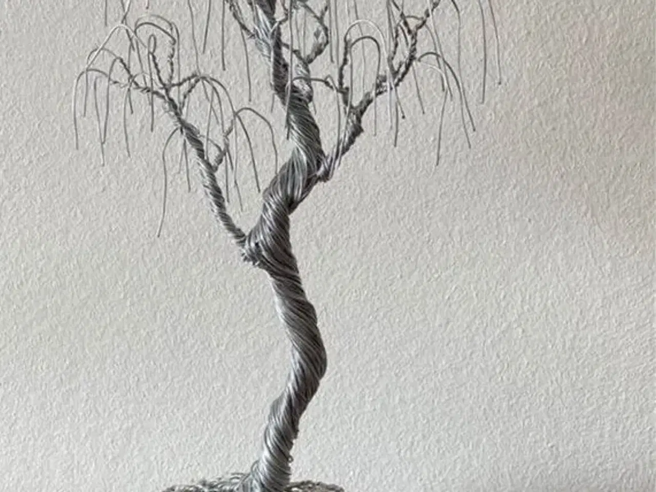Billede 1 - Ståltrådstræ, birk på sten