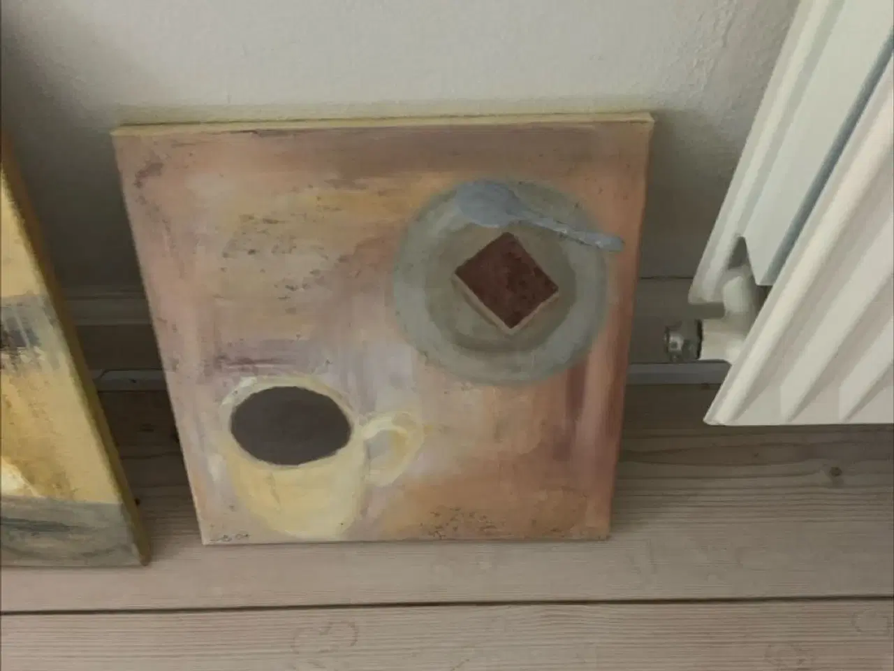 Billede 1 - Malerier med café motiv