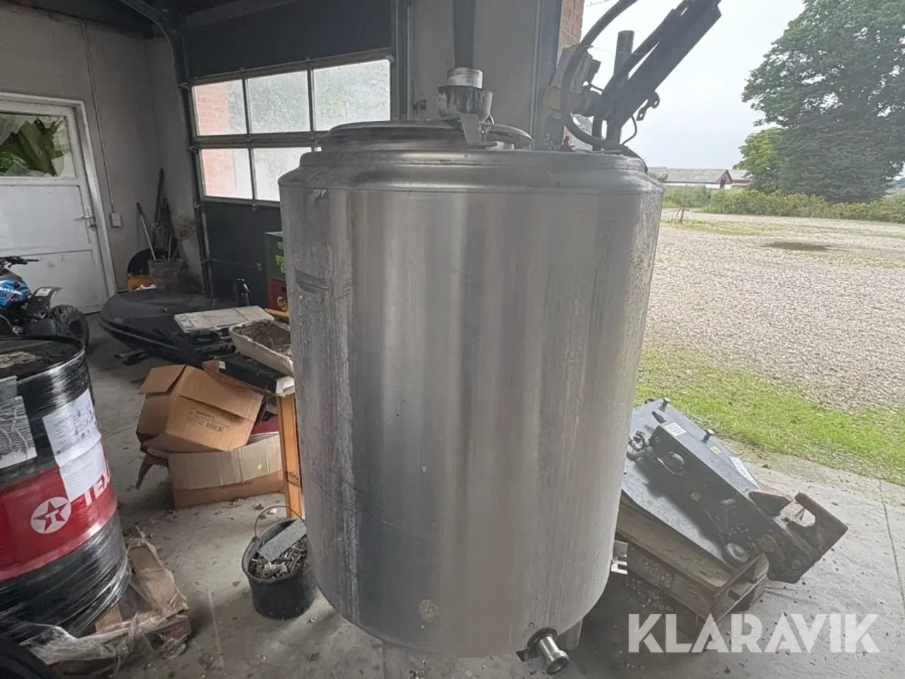 Billede 4 - Rustfri Ståltank Delaval BCC 400