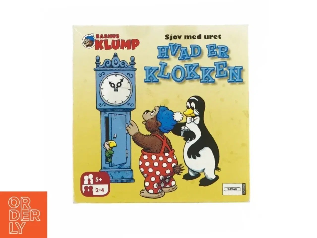 Billede 1 - Sjov med uret, hvad er klokken fra Litas