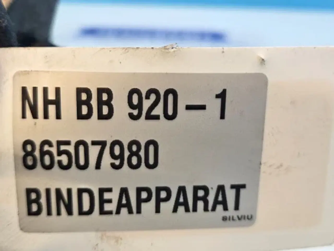 Billede 22 - New Holland BB920 Bindeapparat 86507980 