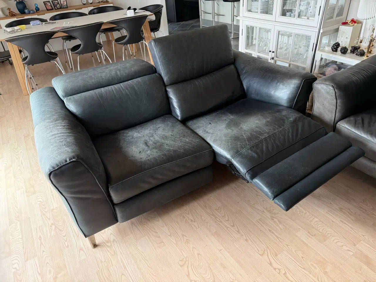 Billede 5 - 2 personers og 3 personers lædersofaer