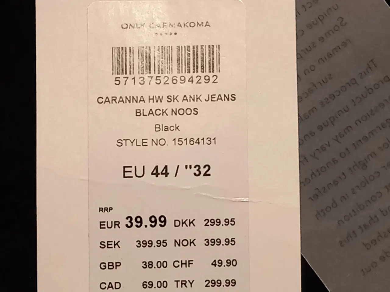 Billede 3 - Only Carmakoma Jeans str 44